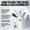 image:imageSlick Gorilla Hair Bleaching Kit Blonde Hair Dye for Men  Hair Lightening Kit with Permanent Hair Lightener  Blonde Hair Dye  DIY AtHome Hair Bleaching