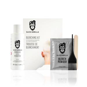 image:imageSlick Gorilla Hair Bleaching Kit Blonde Hair Dye for Men  Hair Lightening Kit with Permanent Hair Lightener  Blonde Hair Dye  DIY AtHome Hair Bleaching