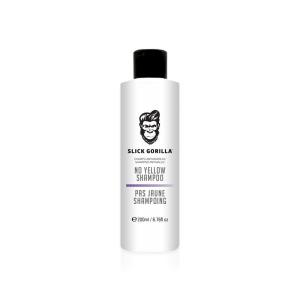 image:imageSlick Gorilla No Yellow Shampoo 200ml  676 FL OZ Purple Toner for ColorTreated Blonde Silver Gray Hair AntiBrass Brightening Formula to Fade Yellow Tones amp Enhance Ash Blonde
